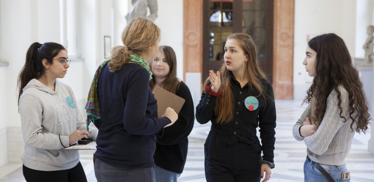 Kommt vorbei! Offene Treffen Youth Lab Berlin – © SMB / Ute Klein, 2019